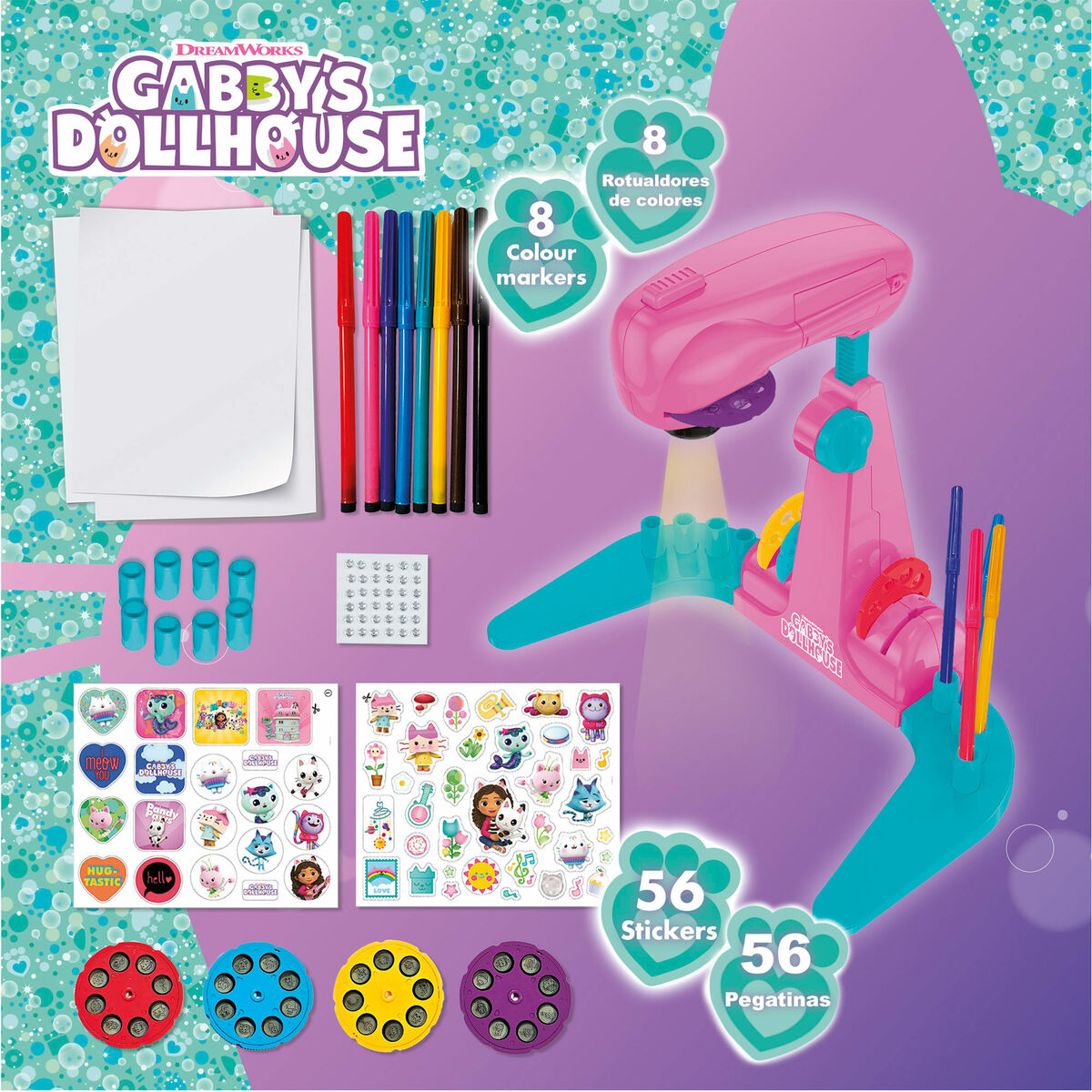 Set de Dibujo Gabby's Dollhouse (6 Unidades)