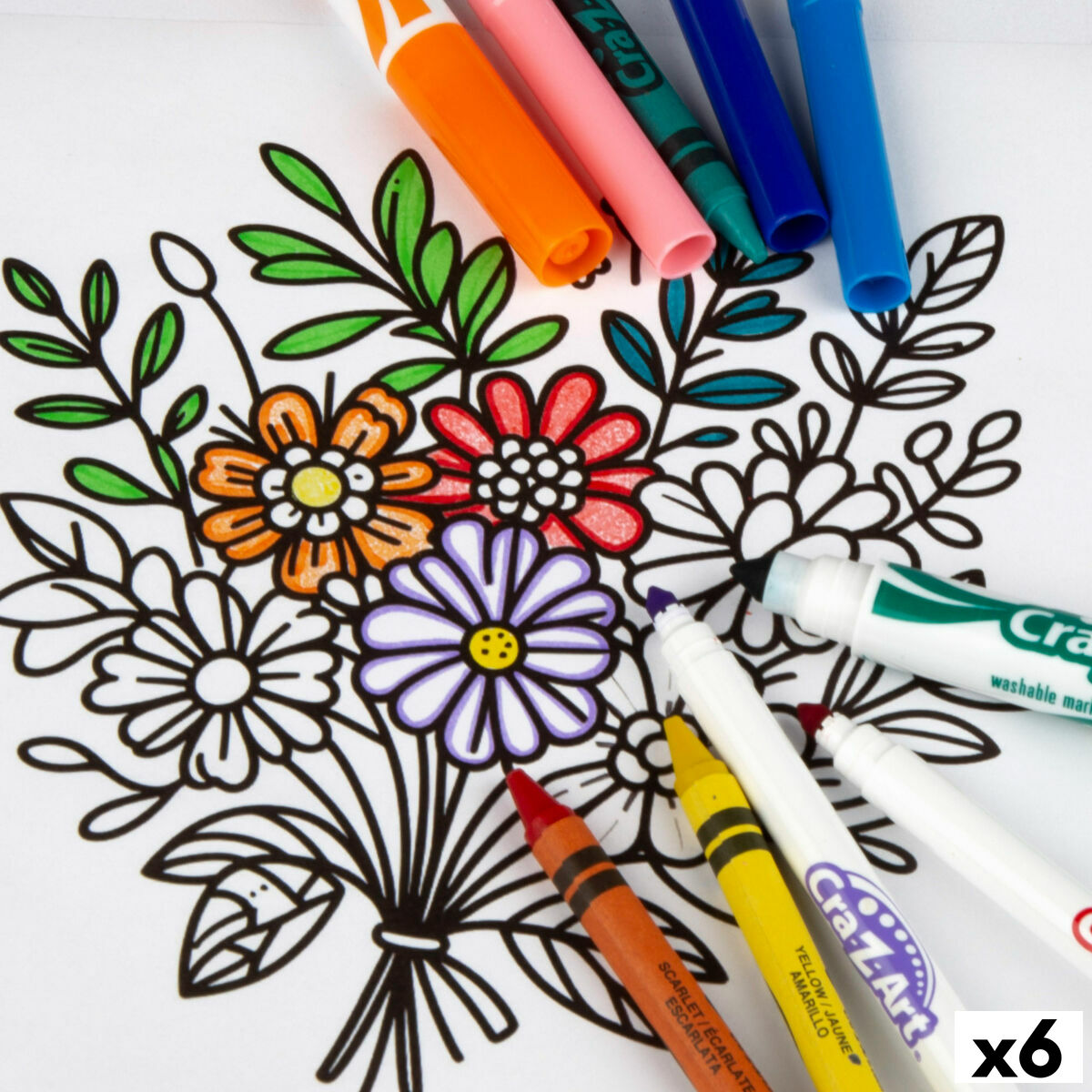 Set de Dibujo Cra-Z-Art (6 Unidades)