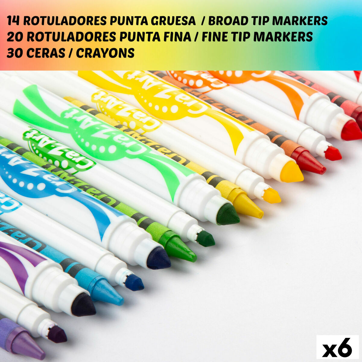 Set de Dibujo Cra-Z-Art (6 Unidades)