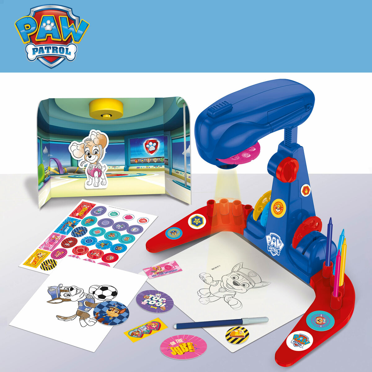 Set de Dibujo The Paw Patrol (6 Unidades)