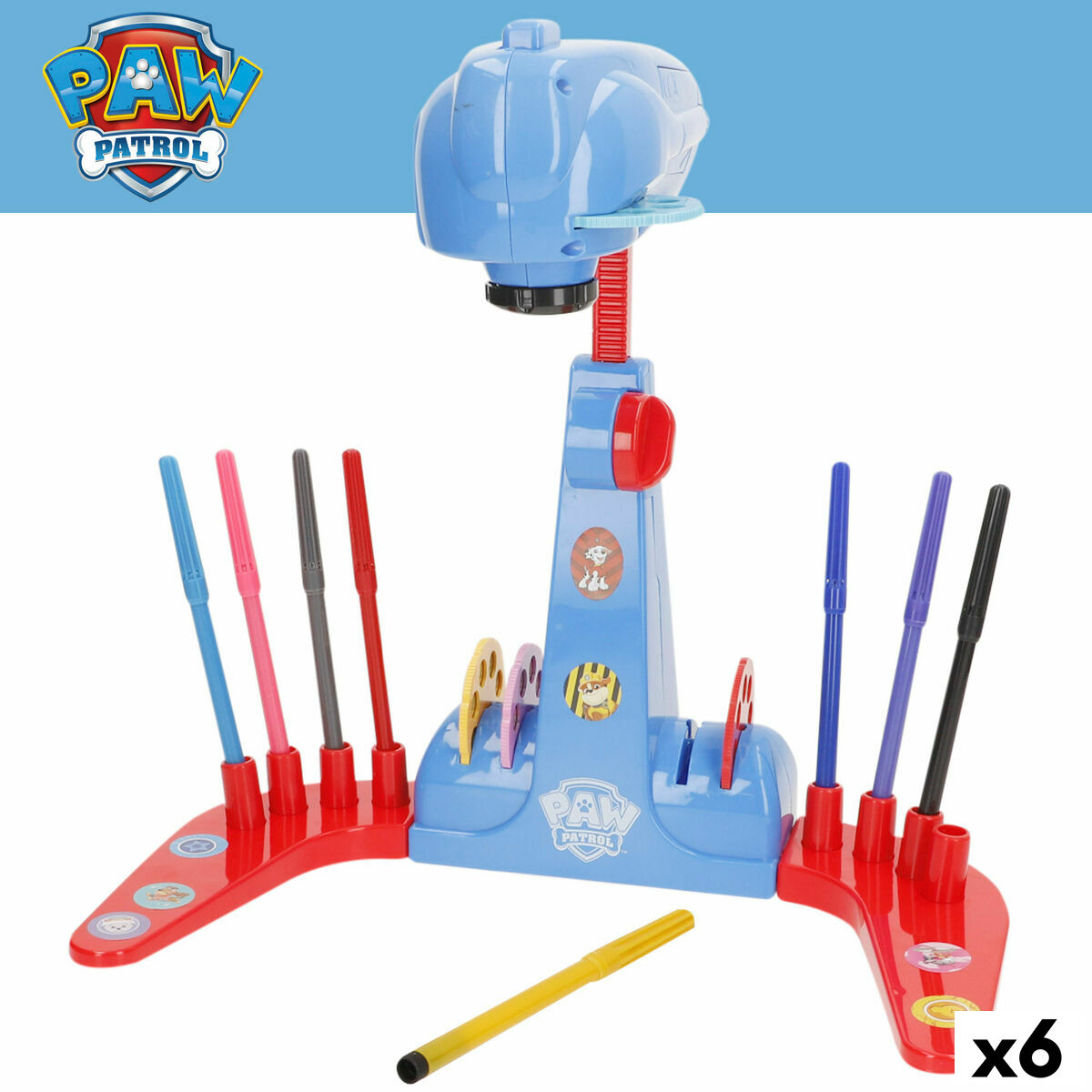 Set de Dibujo The Paw Patrol (6 Unidades)