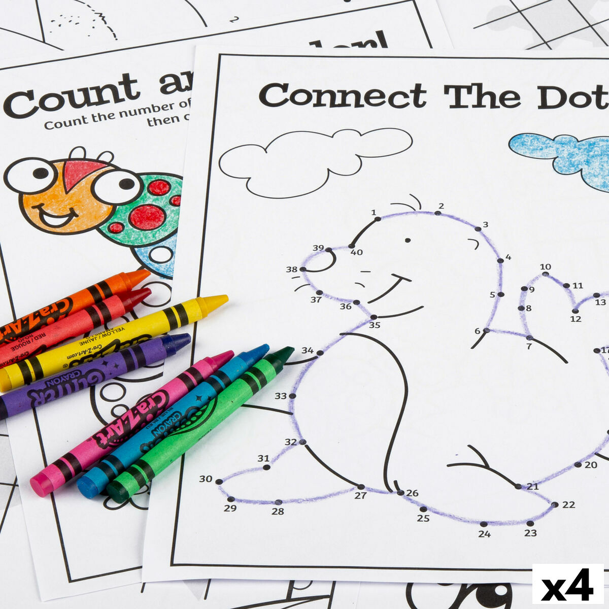 Set de Dibujo Cra-Z-Art (4 Unidades)