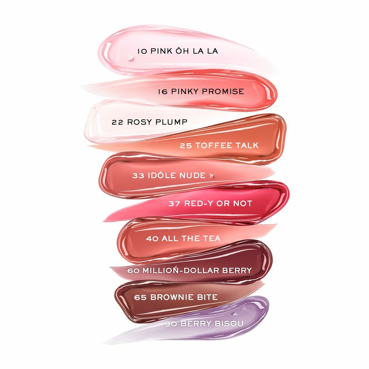 Gloss Lancôme IDÔLE MAKE-UP Morado Nº 90-Berry Bisou 9 ml