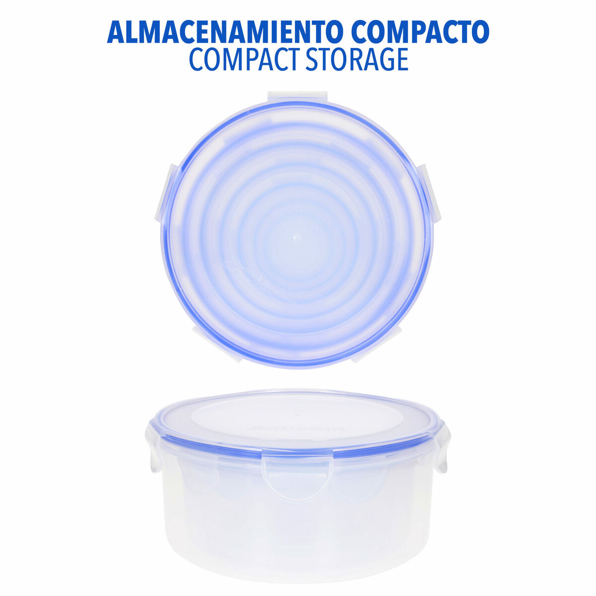 Set de Recipientes de Cocina Herméticos Apilables Max Home 23 x 11 x 23 cm 6 Unidades
