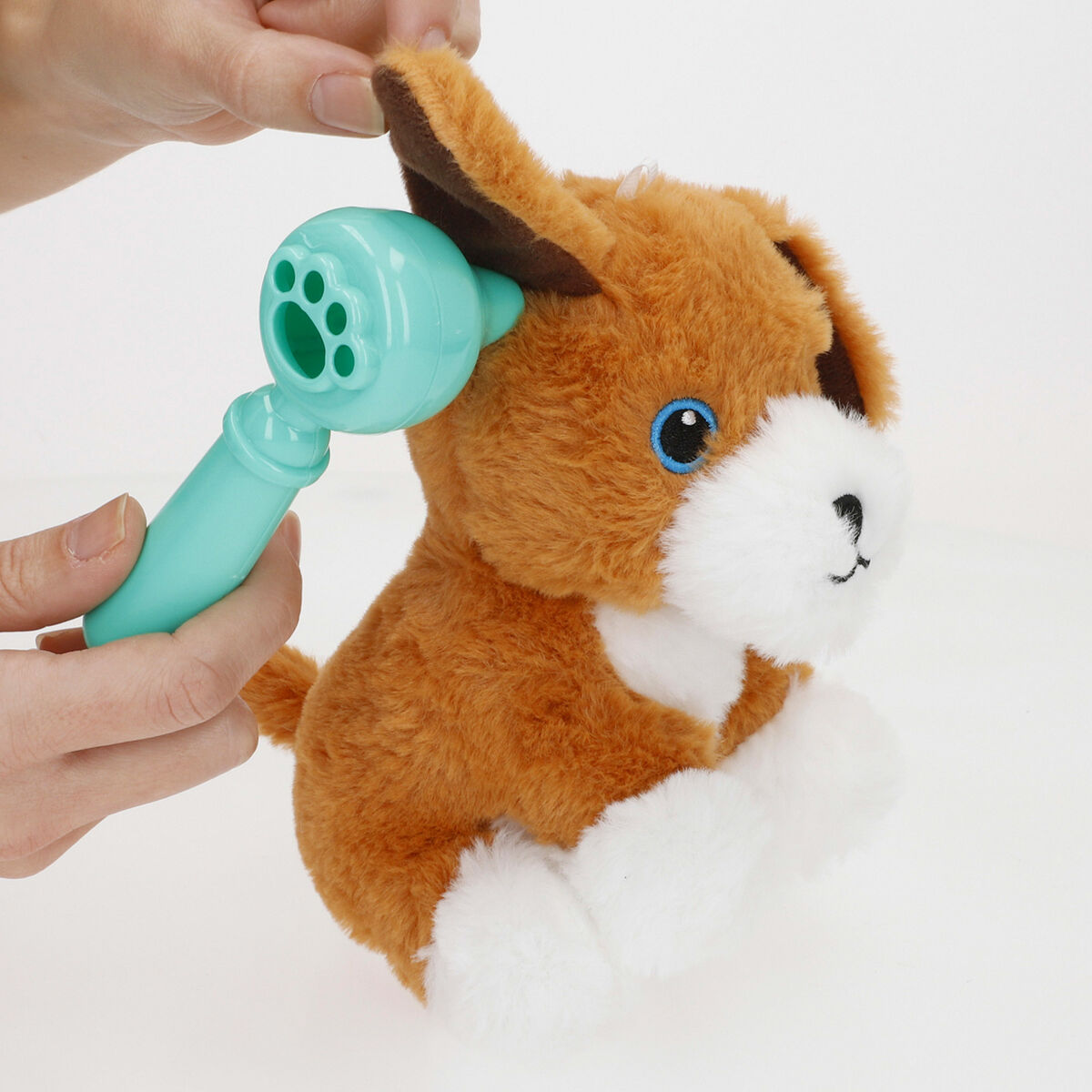 Peluche Colorbaby Felpa Plástico 10 x 17 x 9 cm (6 Unidades)