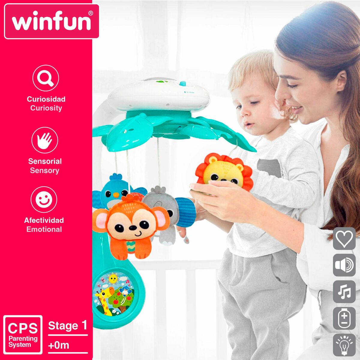 Decoración luminosa Winfun Plástico 31 x 55 x 40 cm (2 Unidades)
