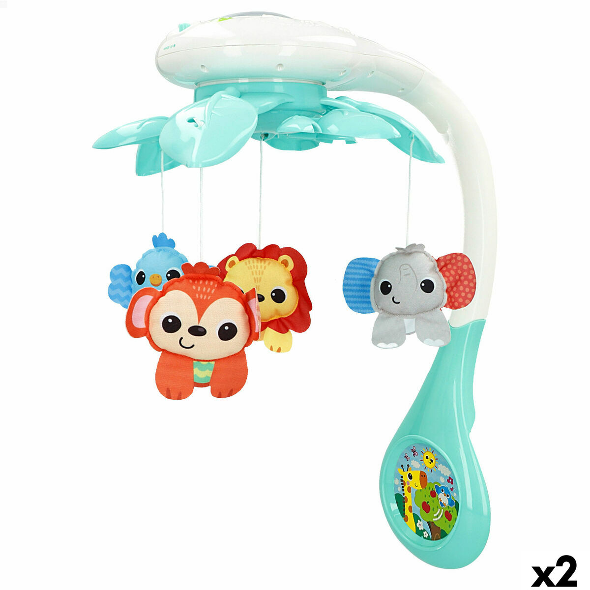 Decoración luminosa Winfun Plástico 31 x 55 x 40 cm (2 Unidades)