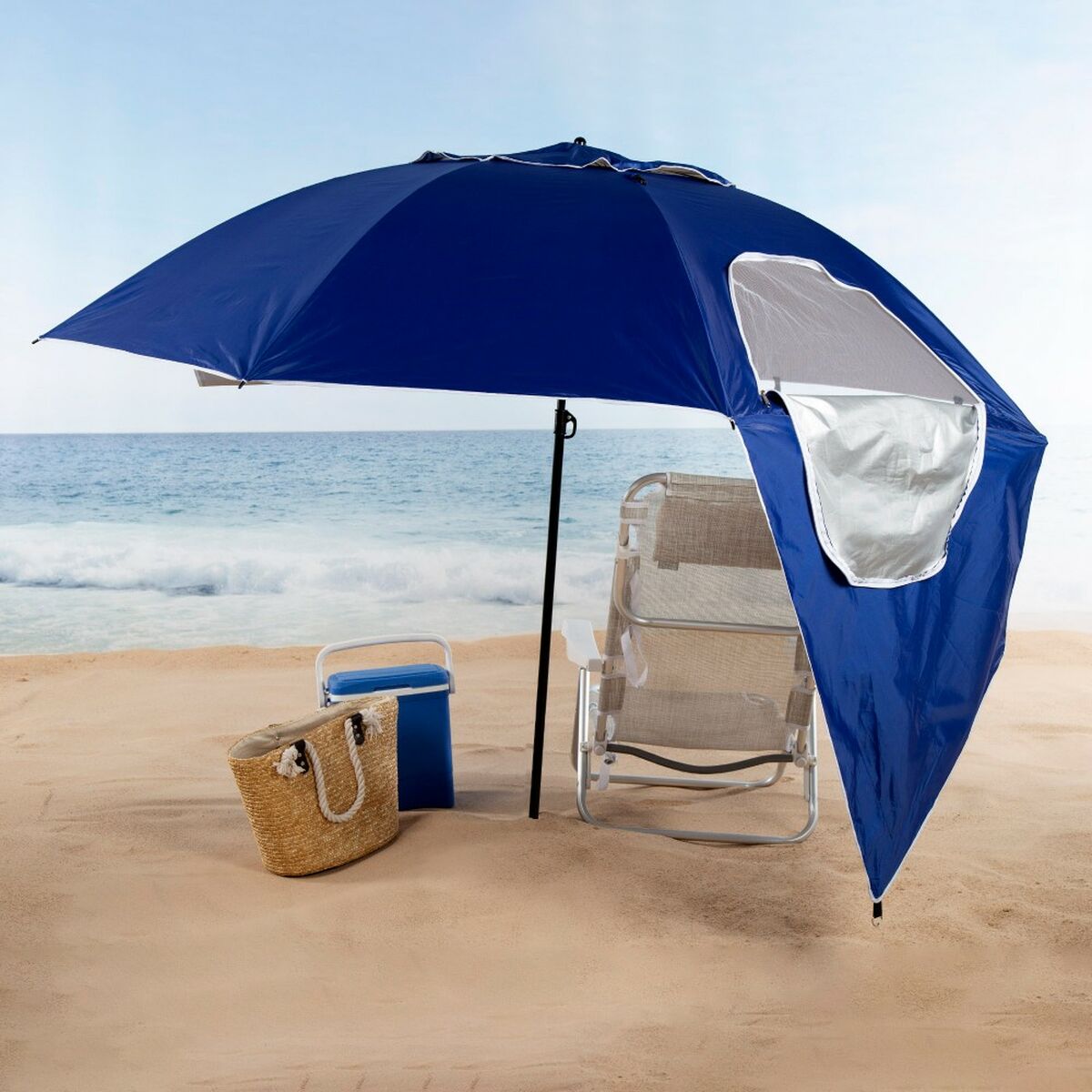 Sombrilla Aktive 240 x 210 x 240 cm (6 Unidades)