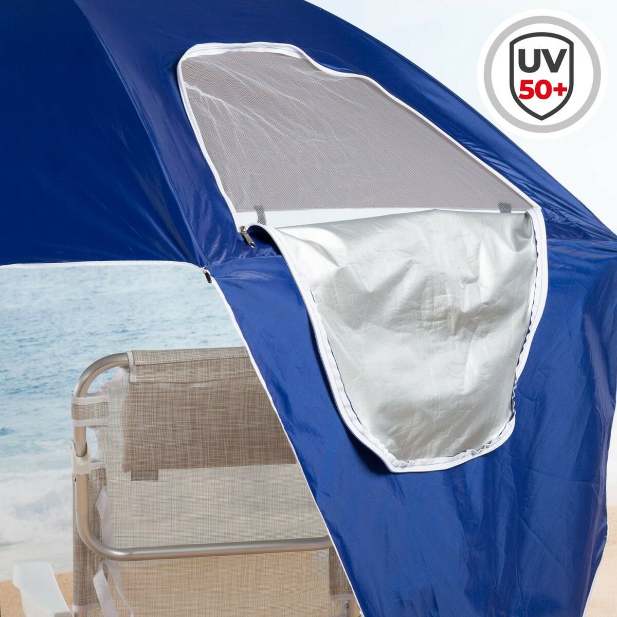 Sombrilla Aktive 240 x 210 x 240 cm (6 Unidades)