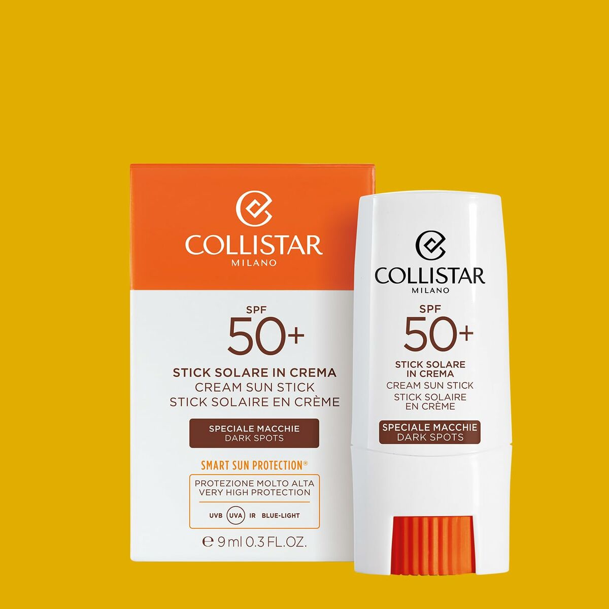 Protector Solar Facial Collistar PERFECT TANNING Spf 50 Spf 50+ 9 ml Antimanchas