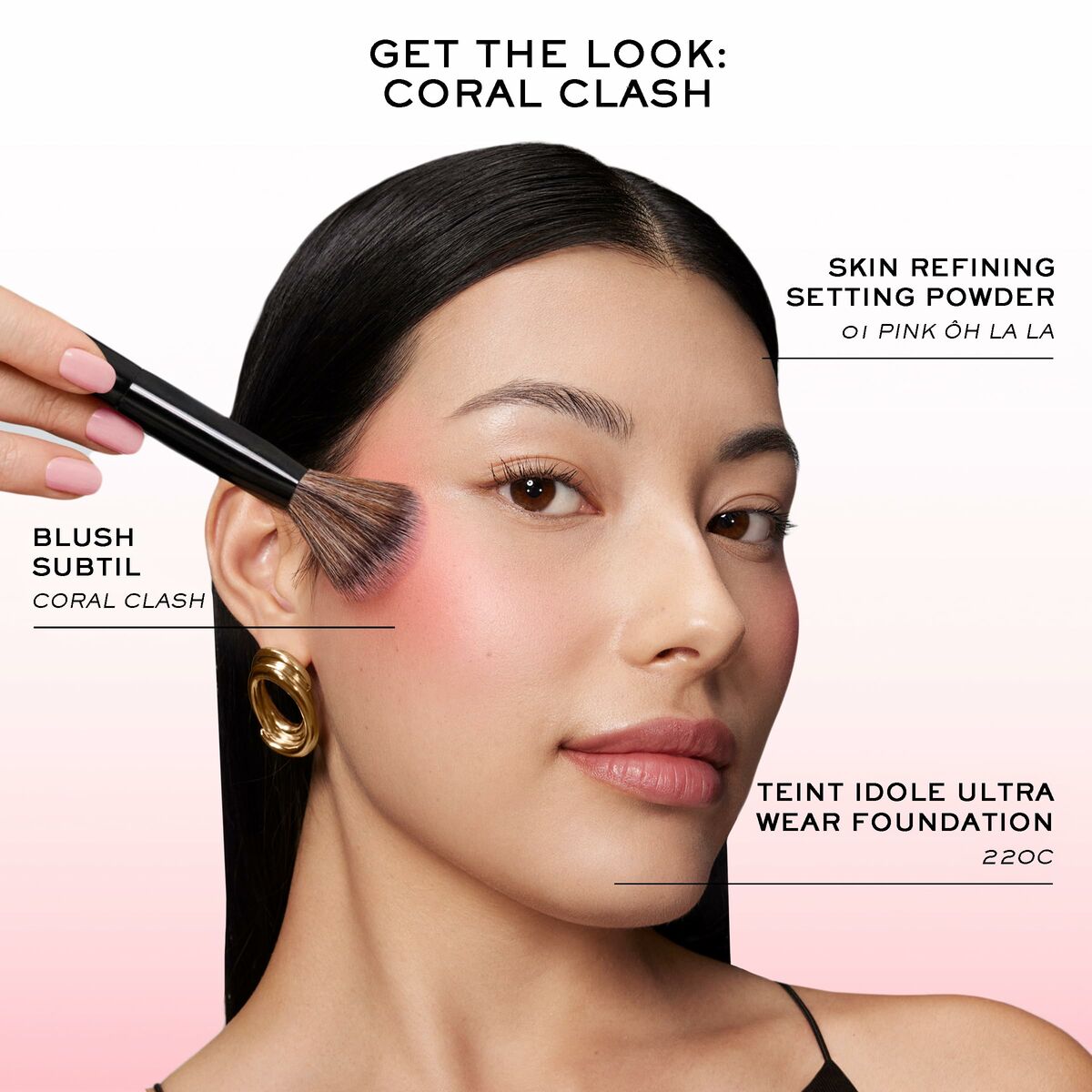 Colorete Lancôme BLUSH SUBTIL Nº 500-Pink Oh La La 5,1 g