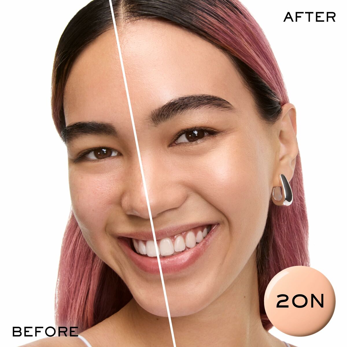 Crema Hidratante con Color Lancôme IDÔLE MAKE-UP Nº 20n 30 ml