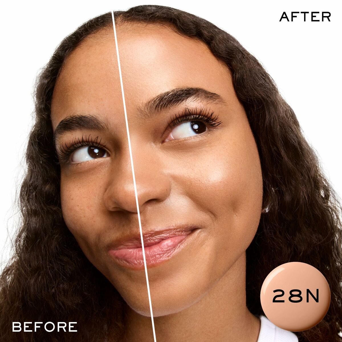 Crema Hidratante con Color Lancôme IDÔLE MAKE-UP Nº 28n 30 ml