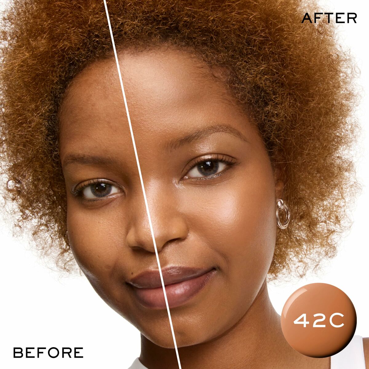 Crema Hidratante con Color Lancôme IDÔLE MAKE-UP Nº 42c 30 ml