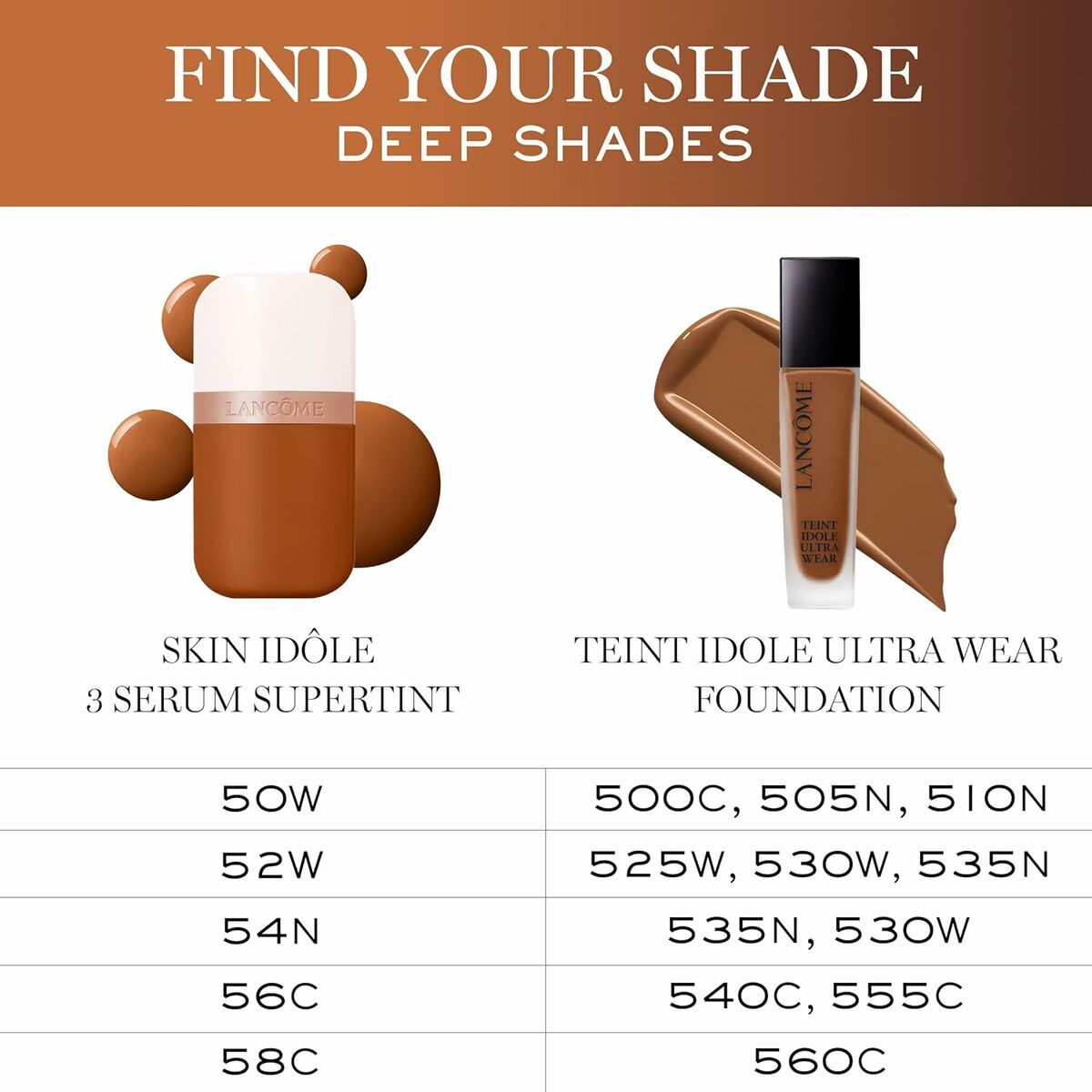 Crema Hidratante con Color Lancôme IDÔLE MAKE-UP Nº 56c 30 ml