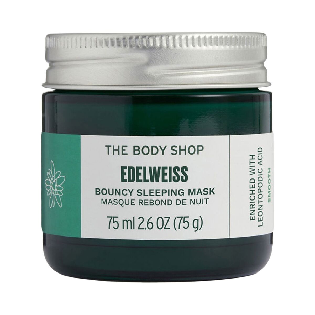 Mascarilla Hidratante de Noche The Body Shop EDELWEISS 75 ml