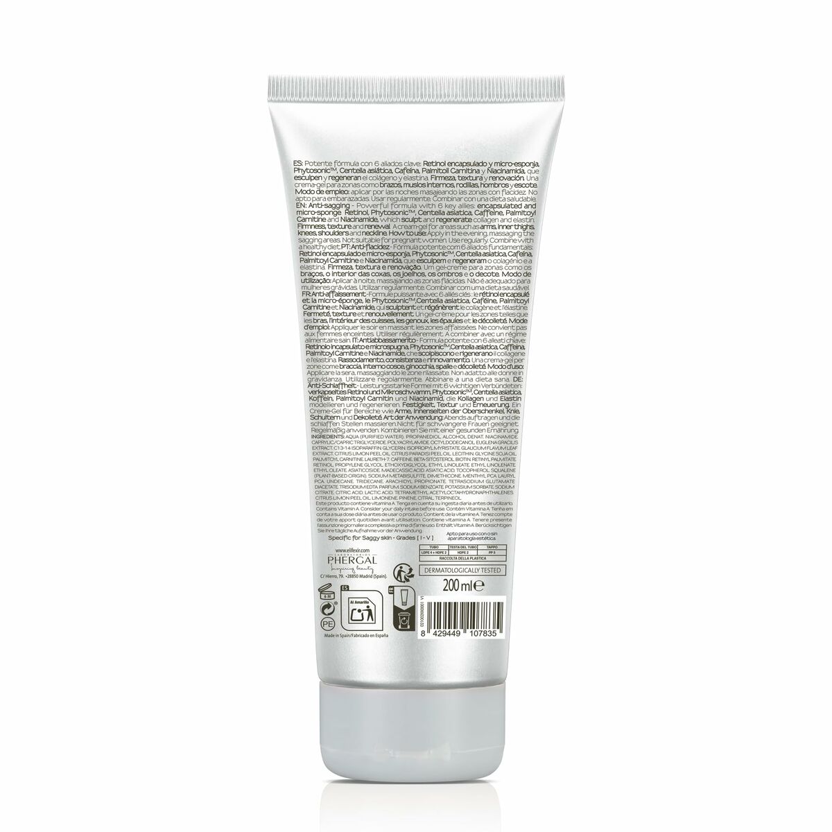 Crema Reafirmante Corporal Elifexir DERMO 200 ml