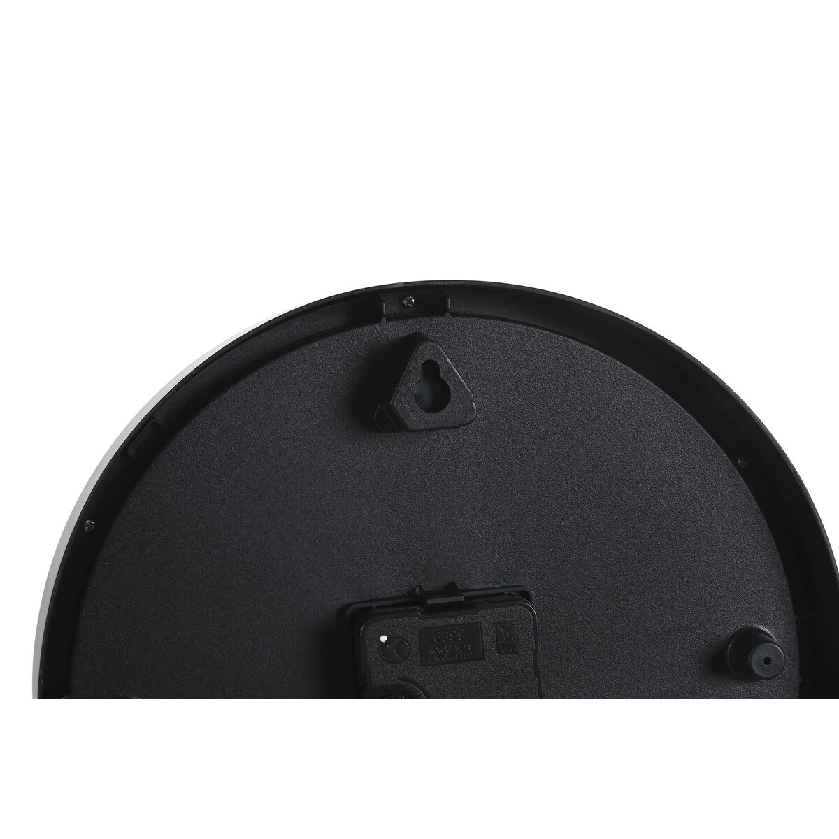 Reloj de Pared DKD Home Decor Blanco Negro PVC 25,4 x 4 x 25,4 cm (2 Unidades)