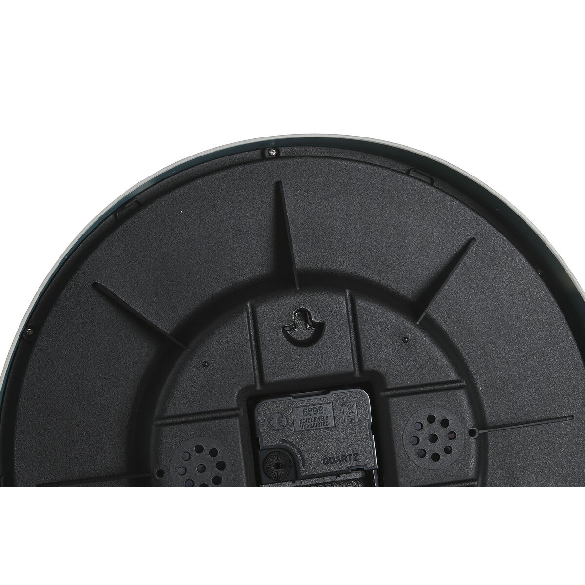 Reloj de Pared DKD Home Decor Blanco Turquesa Terracota PVC Urbano 30 x 4,3 x 30 cm (3 Unidades)