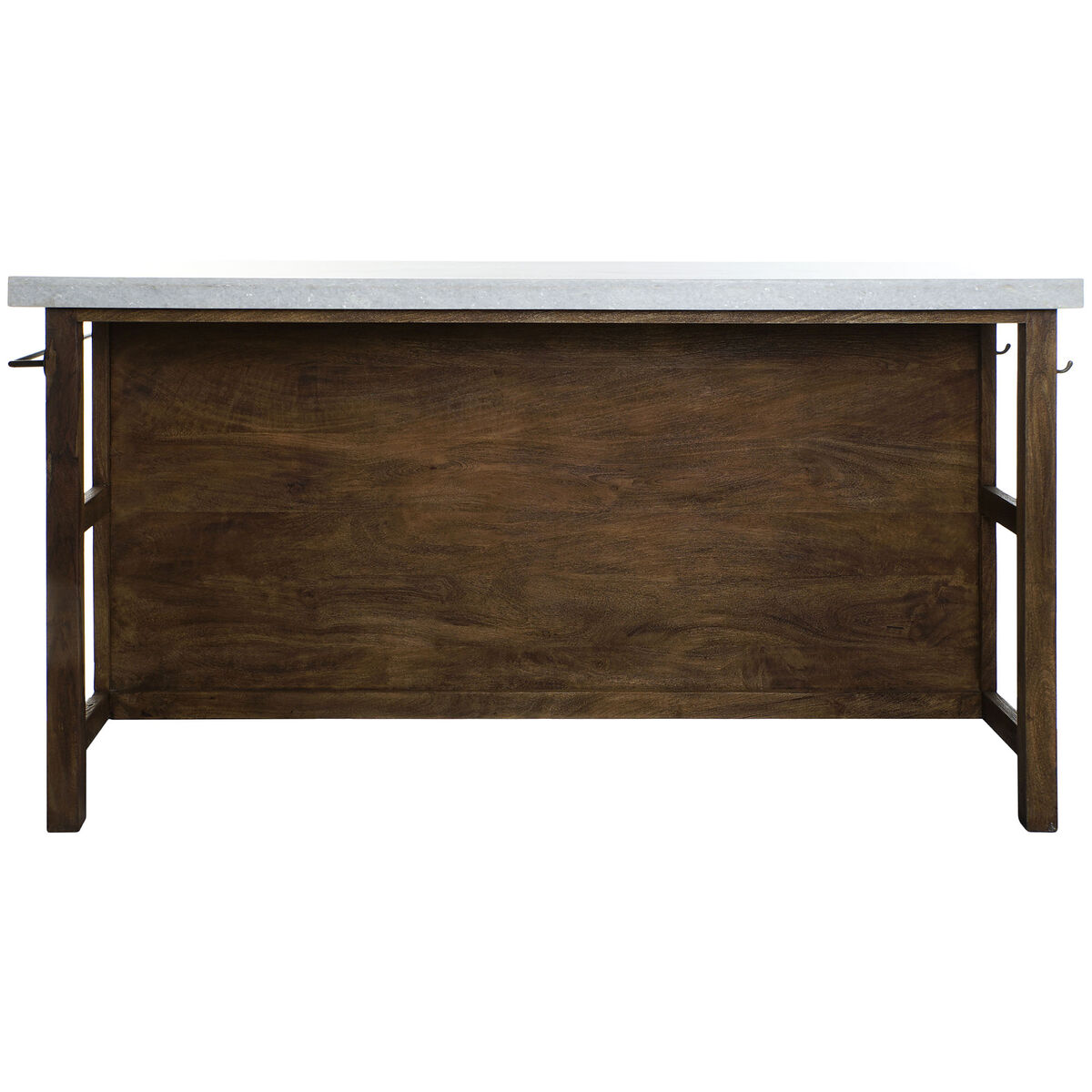 Mueble de cocina Home ESPRIT Blanco Marrón 168 x 76 x 92 cm