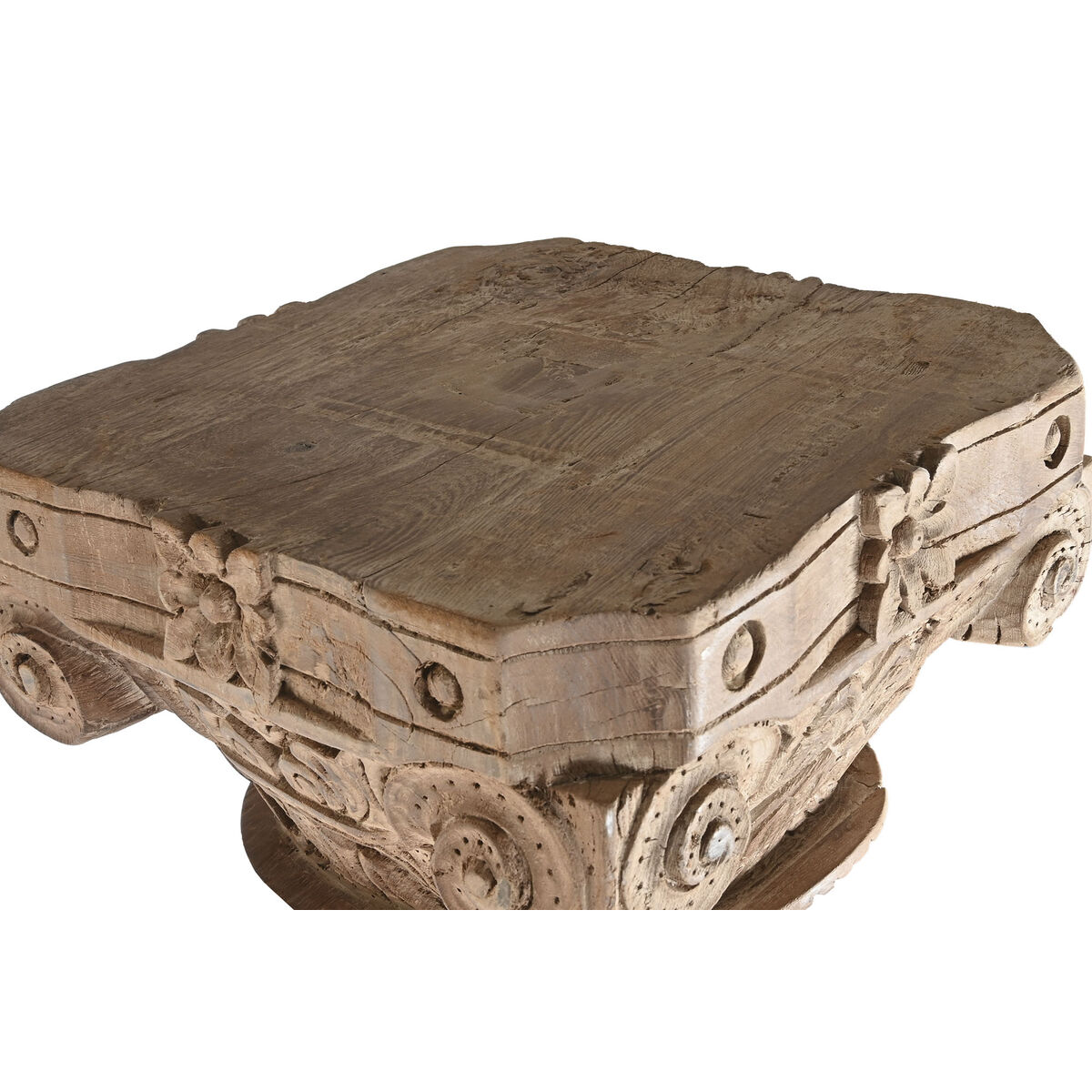 Estatuas de jardín Home ESPRIT Natural Teca madera de teca 38 x 38 x 267 cm 38 X 38 X 248 cm