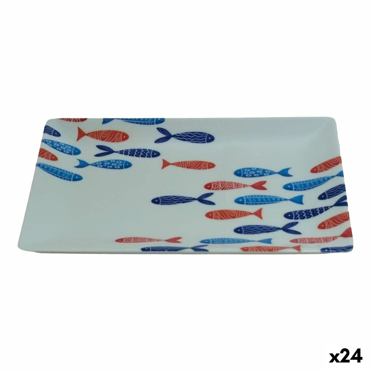 Bandeja La Mediterránea 20 x 13 x 2 cm (24 Unidades)