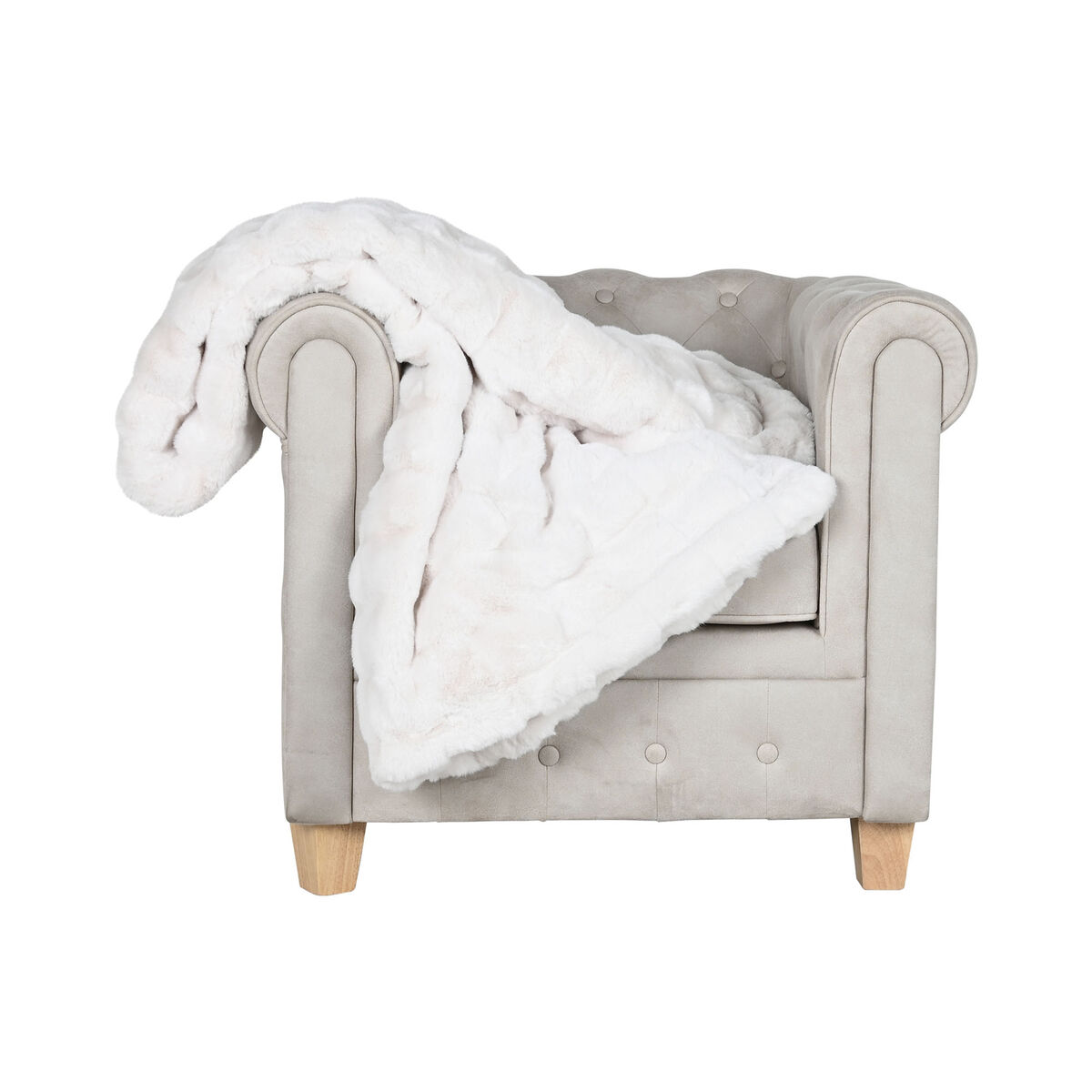 Manta Home ESPRIT Beige 220 x 240 x 1 cm