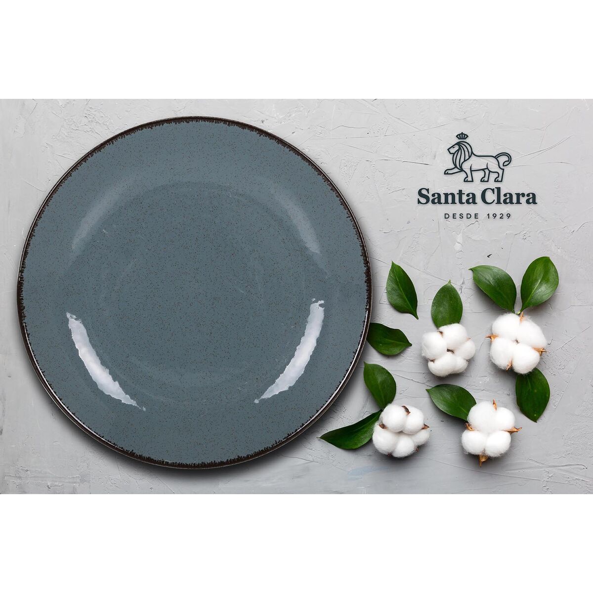Cuenco Santa Clara Salvora Azul Ø 16 cm (6 Unidades)