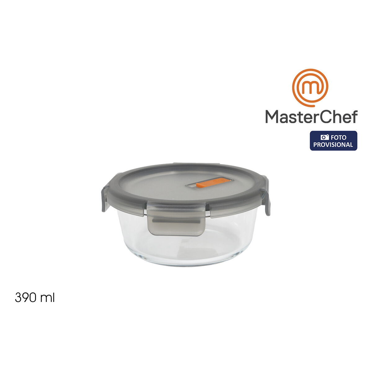 Fiambrera Hermética MasterChef Redonda (12 Unidades)