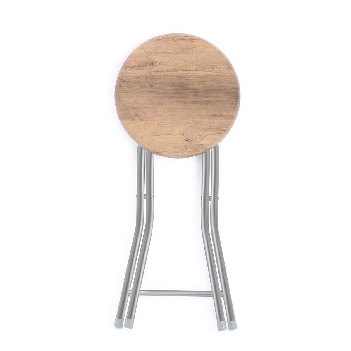 Taburete Confortime Madera Metal 30 x 30 x 46 cm (6 Unidades)