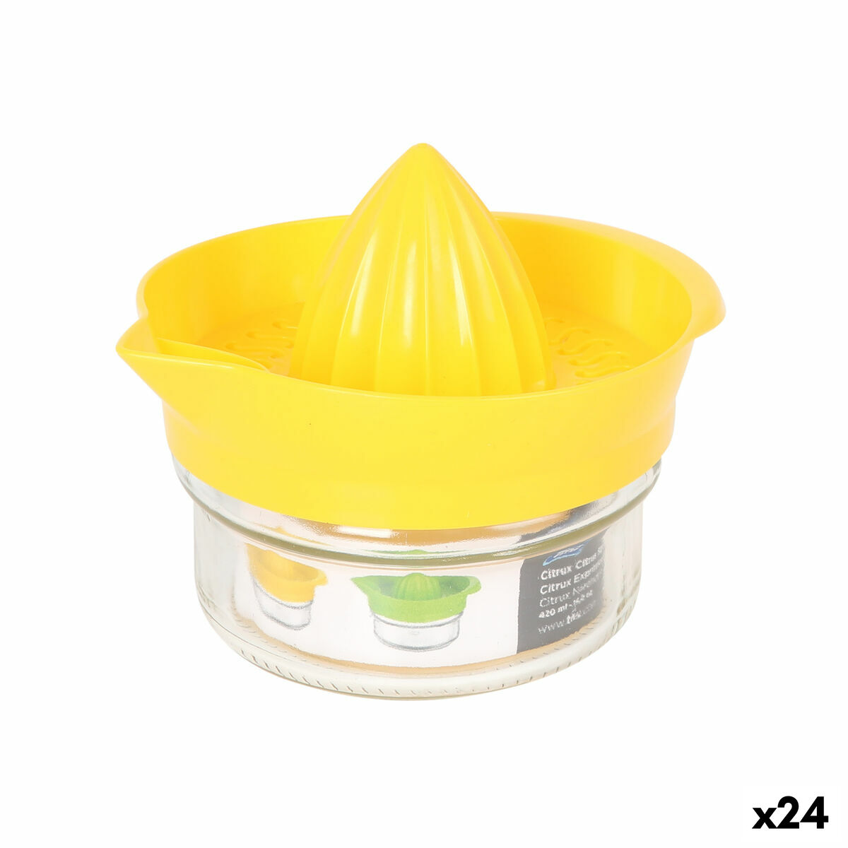 Exprimidor Titiz Vidrio 420 ml (24 Unidades)