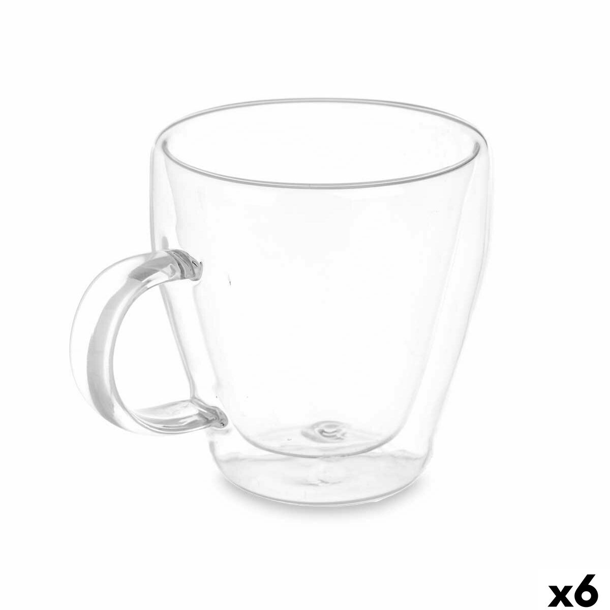 Taza Vivalto Transparente 270 ml (6 Unidades)