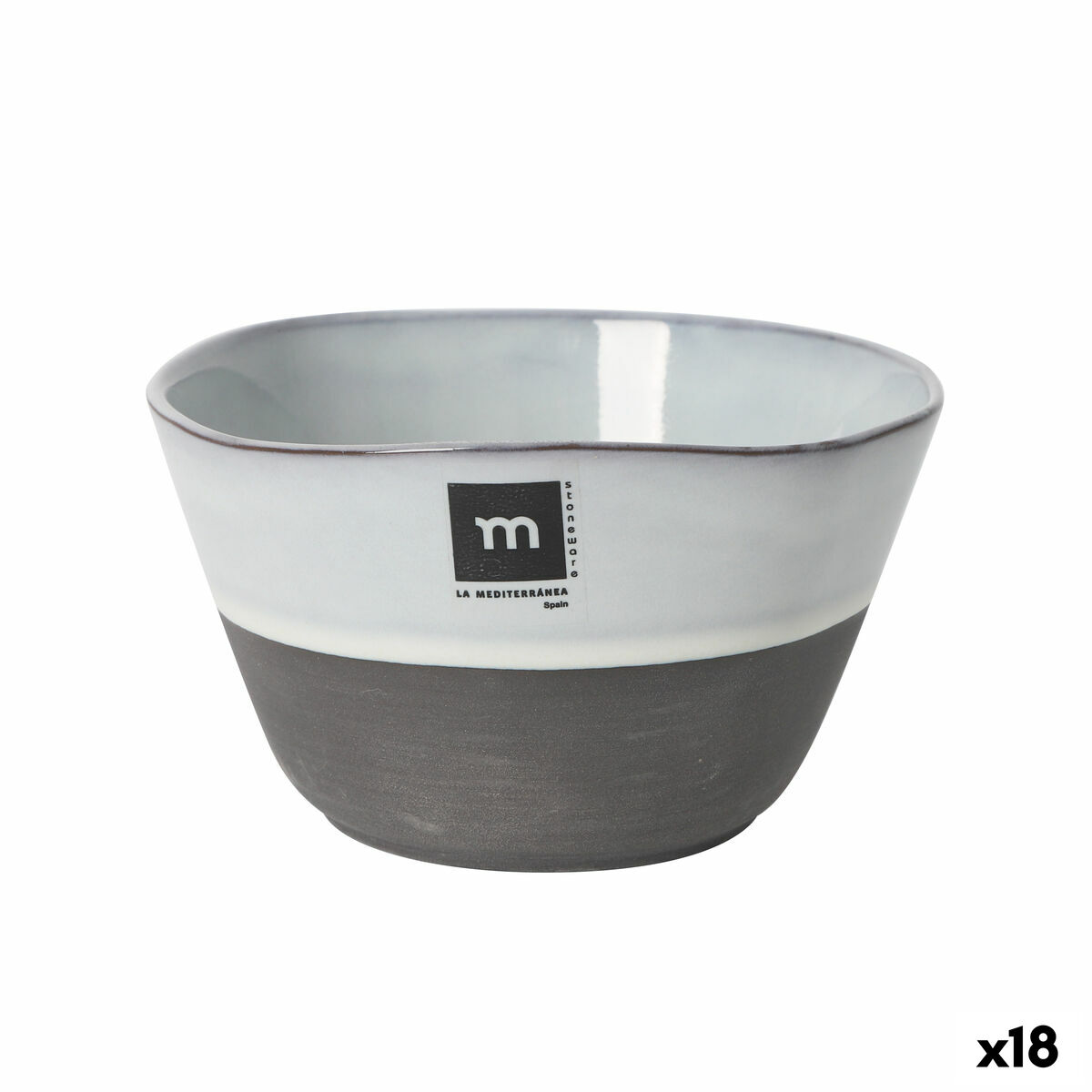 Bol La Mediterránea Black clay