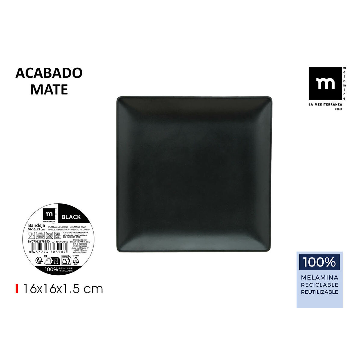 Bandeja La Mediterránea (24 Unidades)