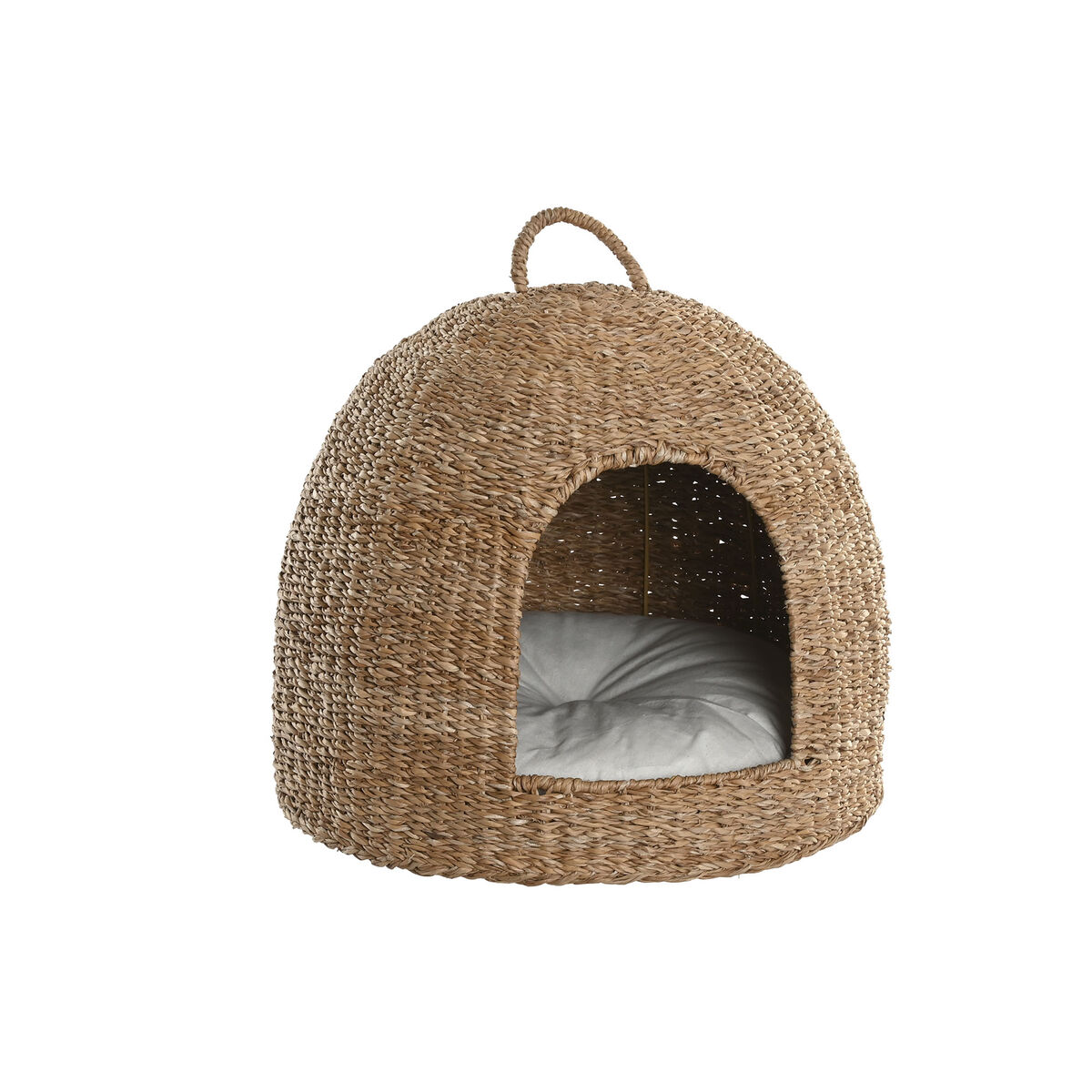 Cama para mascota Home ESPRIT Natural Fibra natural 49 x 49 x 48 cm
