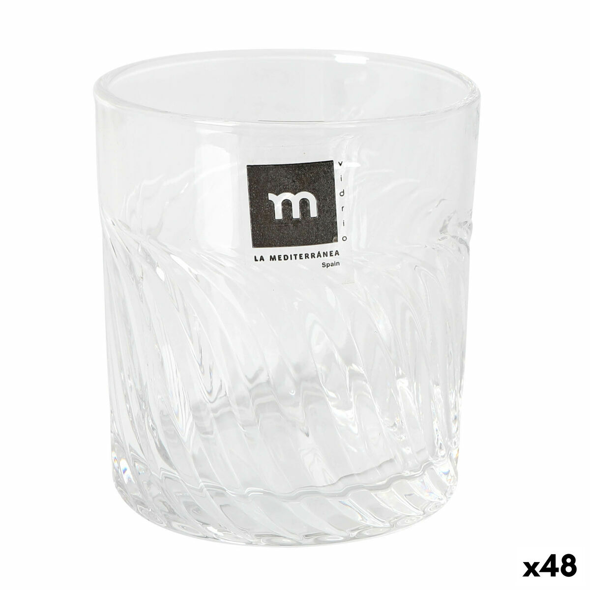 Vaso de agua La Mediterránea Ciclon (48 Unidades)