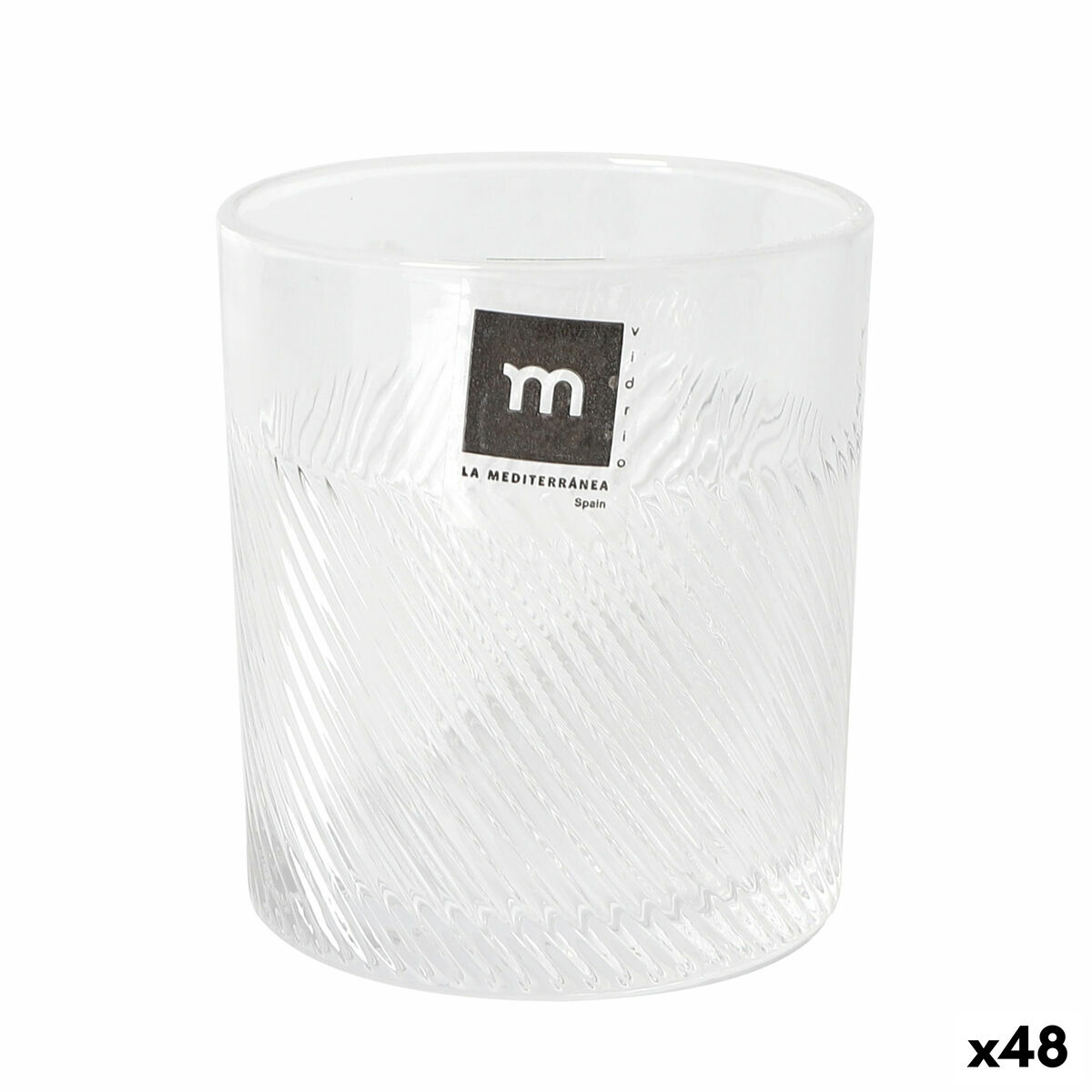 Vaso de agua La Mediterránea Vortice (48 Unidades)