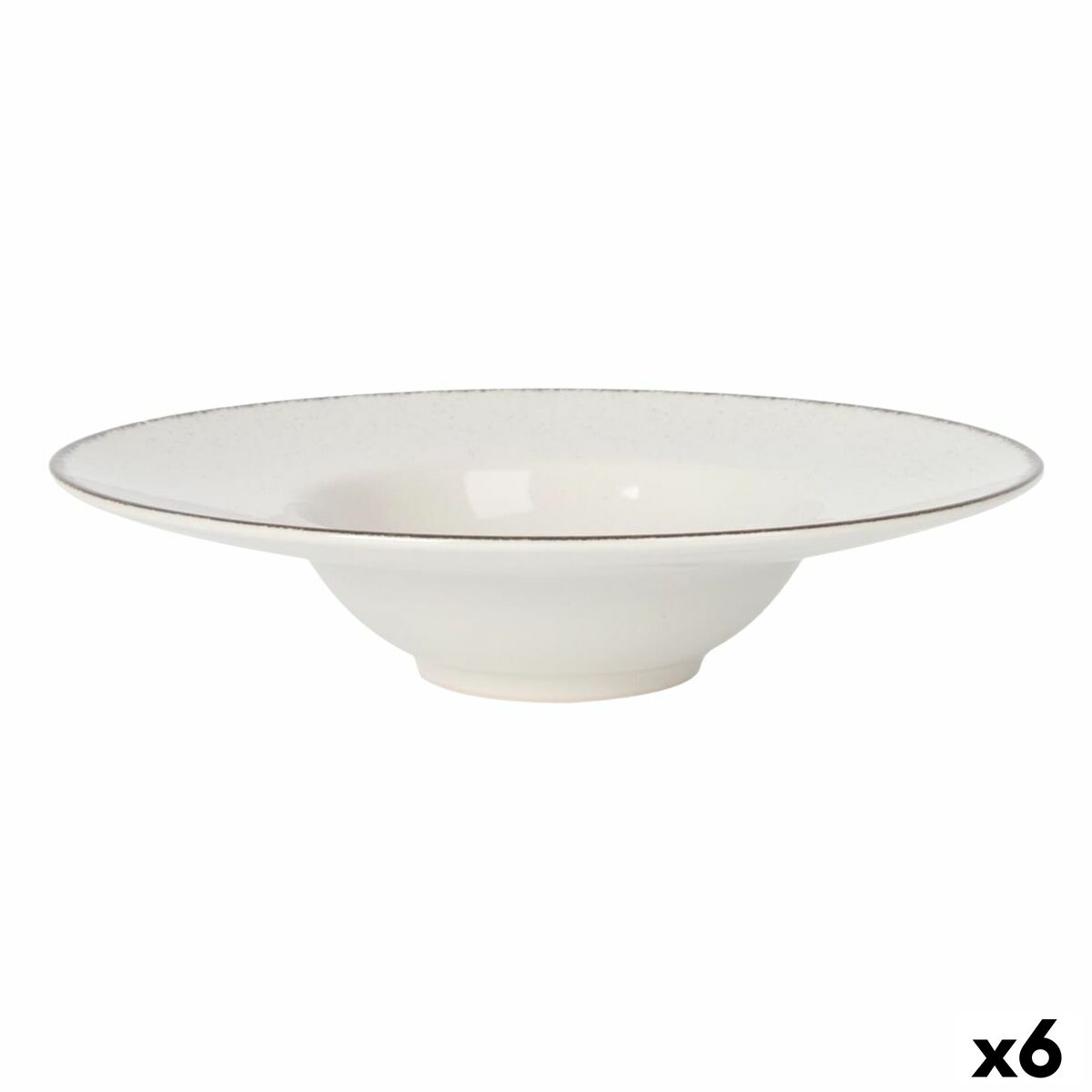 Plato para Pasta La Mediterránea Anllo Ø 28 cm (6 Unidades)