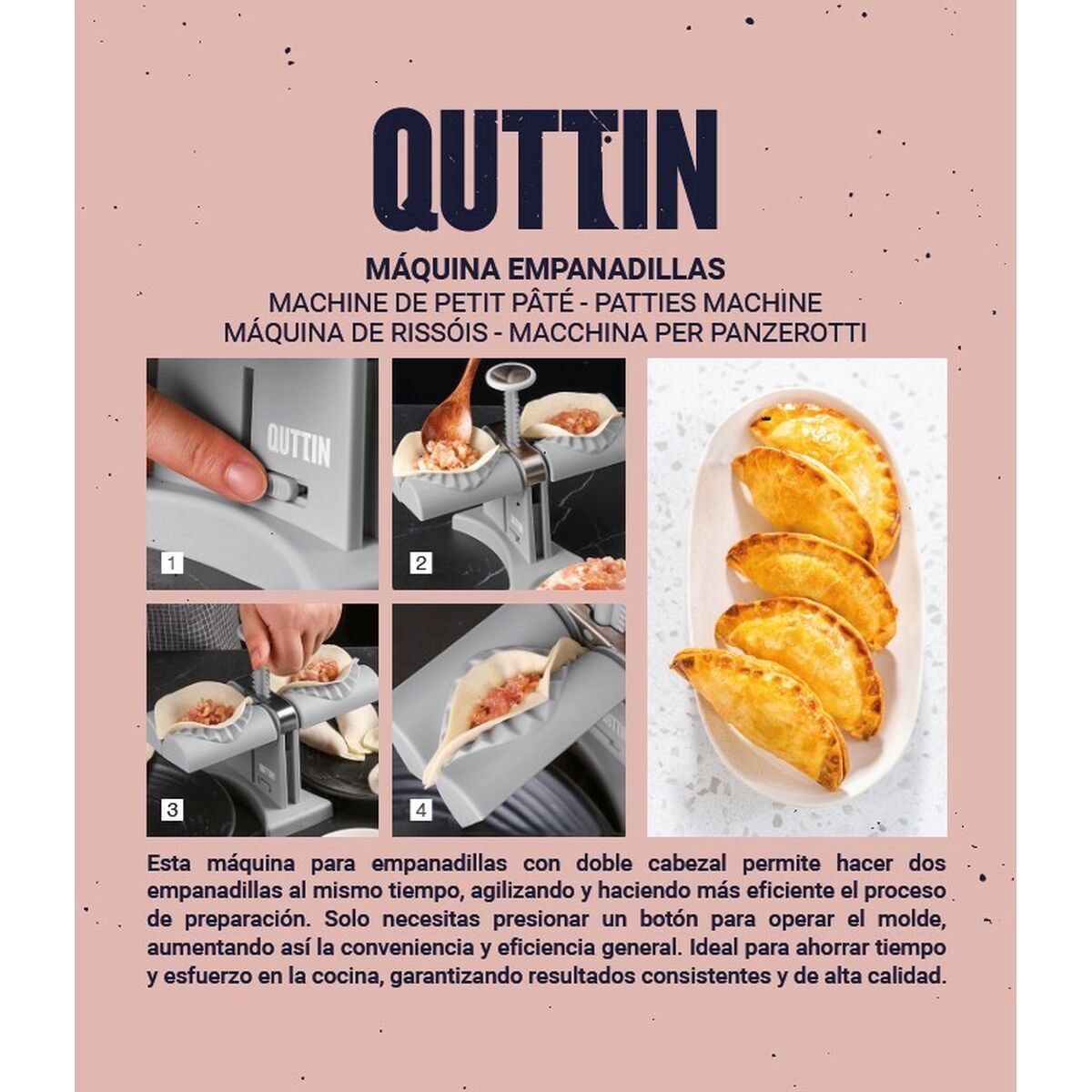 Molde para Repostería Quttin (6 Unidades)