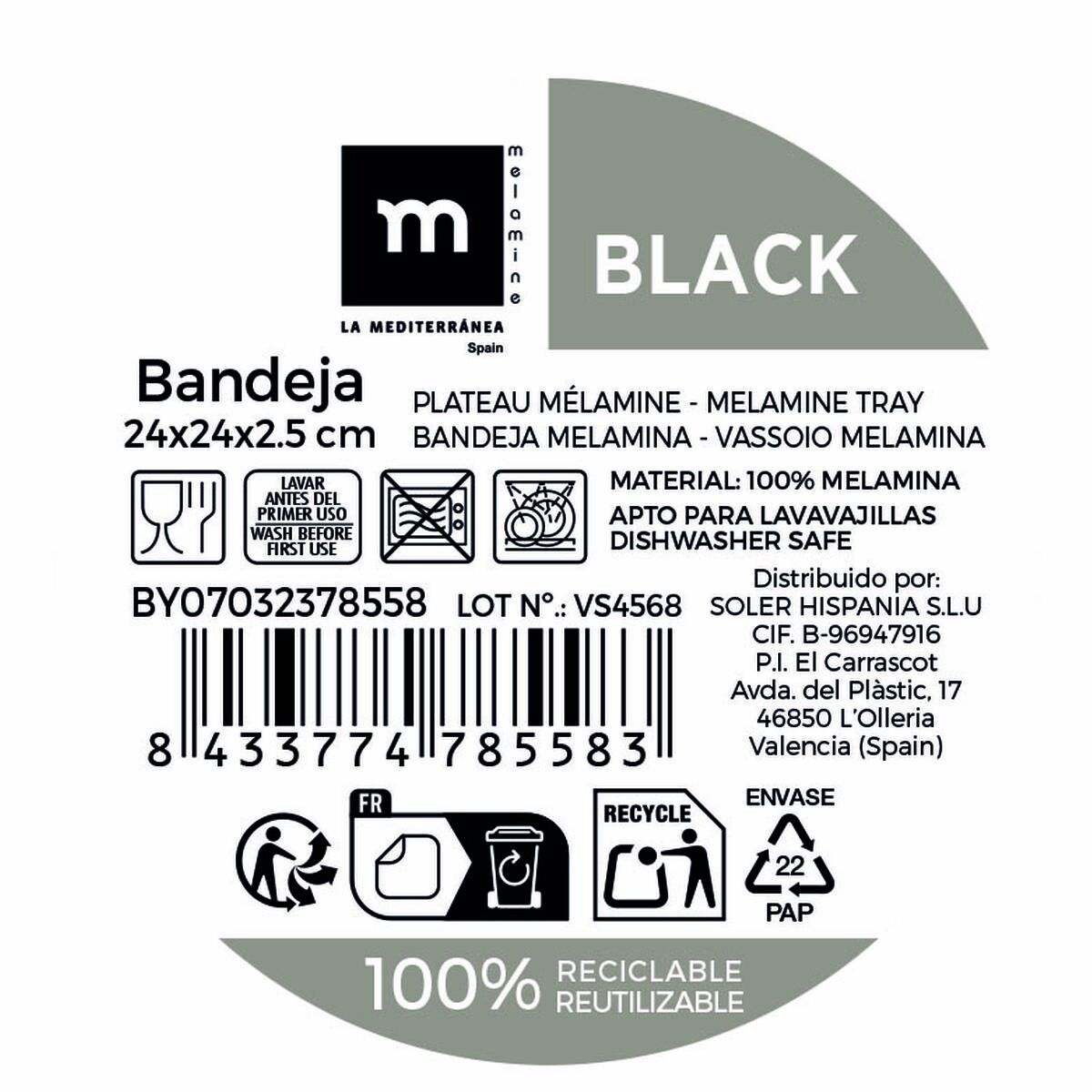 Bandeja La Mediterránea (12 Unidades)