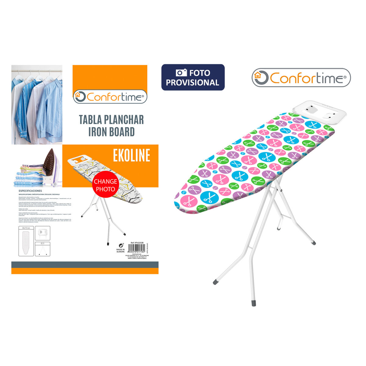 Tabla de Planchar Confortime Confortime (2 Unidades)