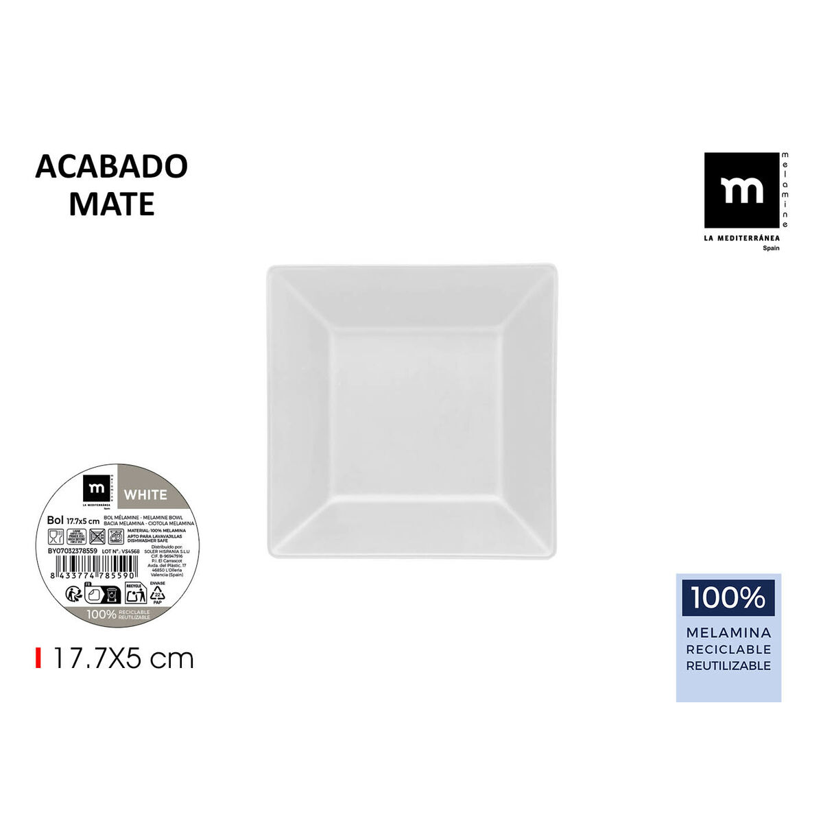 Bol La Mediterránea (12 Unidades)