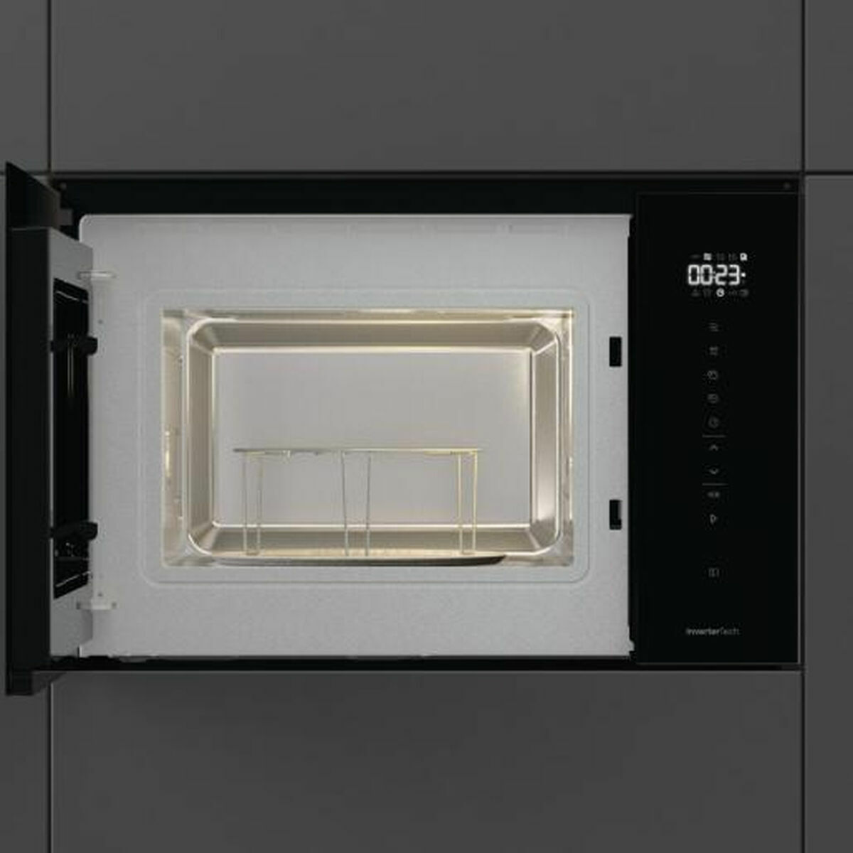 Microondas con Grill Hisense Negro 900 W 25 L