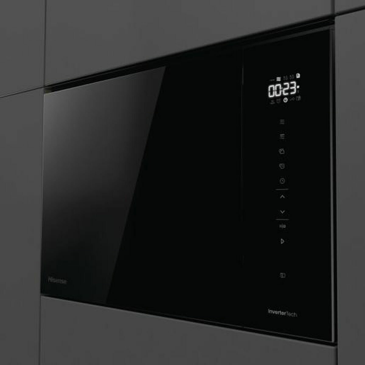 Microondas con Grill Hisense Negro 900 W 25 L