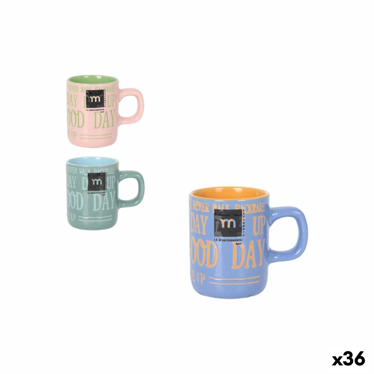 Taza La Mediterránea (36 Unidades)