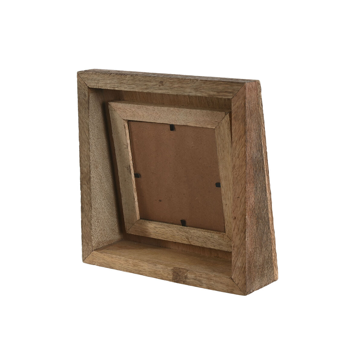 Marco de Fotos Home ESPRIT Natural Cristal