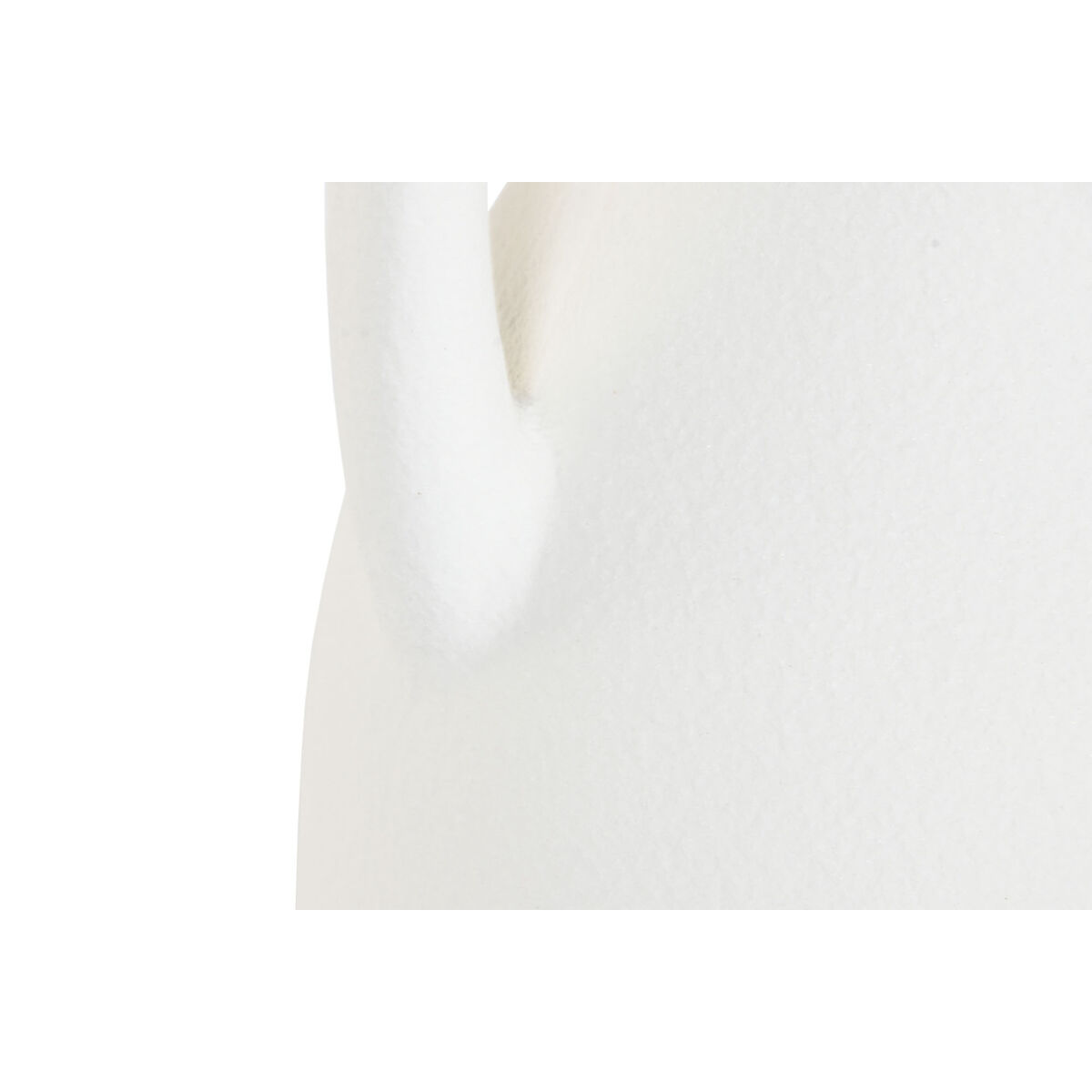 Jarrón Home ESPRIT Beige Fibra 38 x 38 x 90 cm