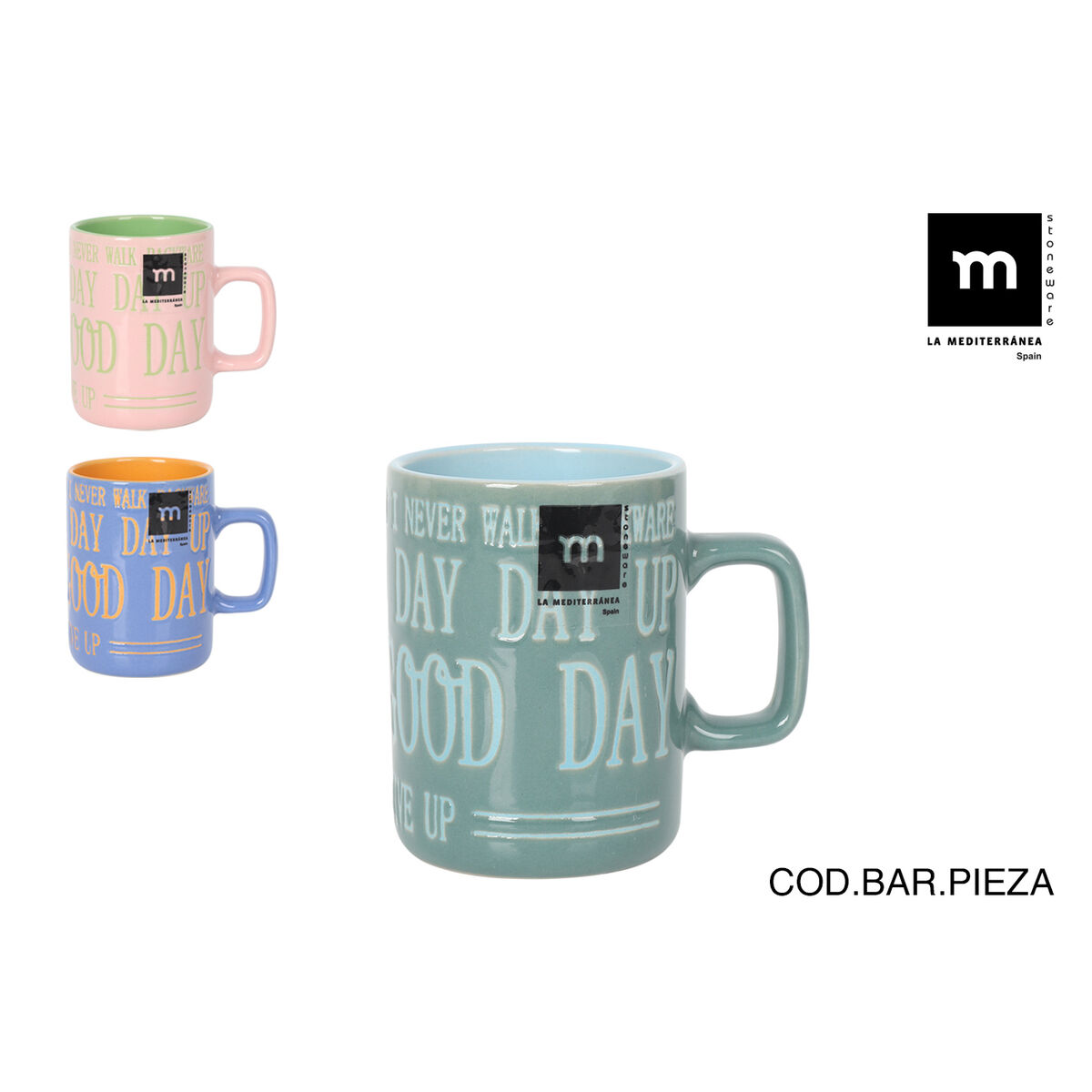 Taza La Mediterránea (36 Unidades)