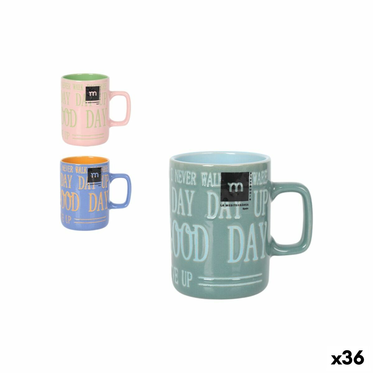 Taza La Mediterránea (36 Unidades)