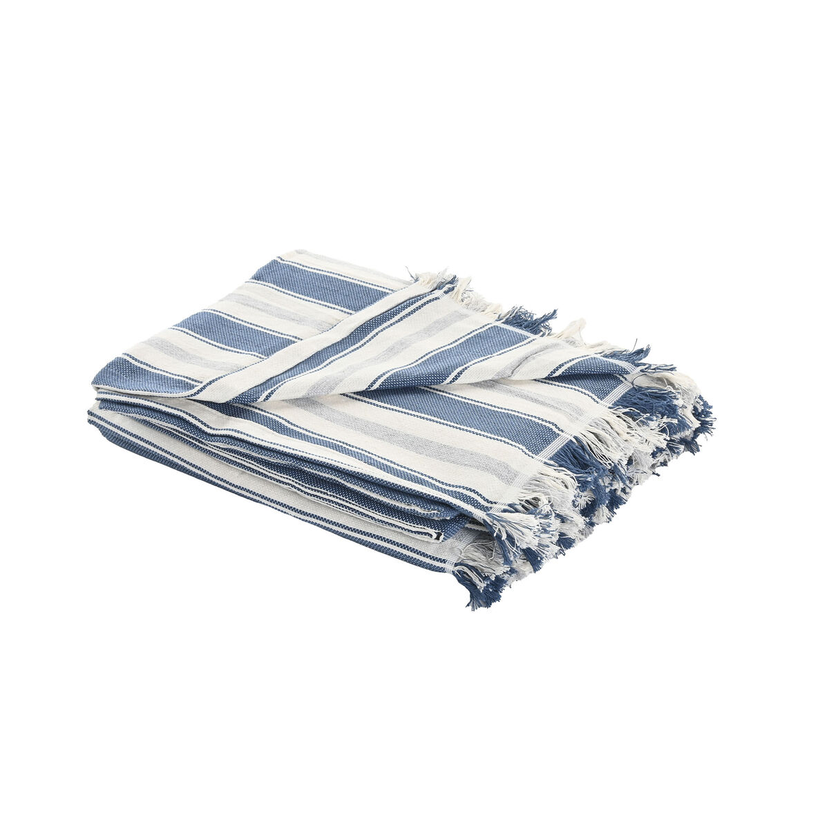 Cubrecamas Home ESPRIT Azul Gris